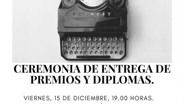 Entrega de premios del I Certamen de Relato Corto