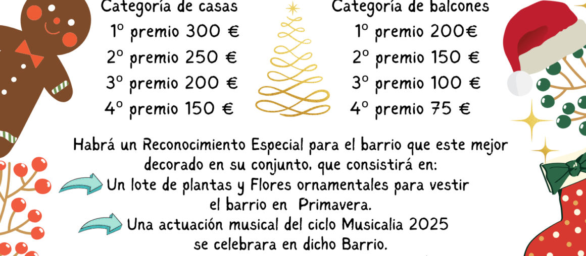 I CONCURSO DE DECORACIÓN NAVIDEÑA "PON UNA LUZ EN TU VENTANA"