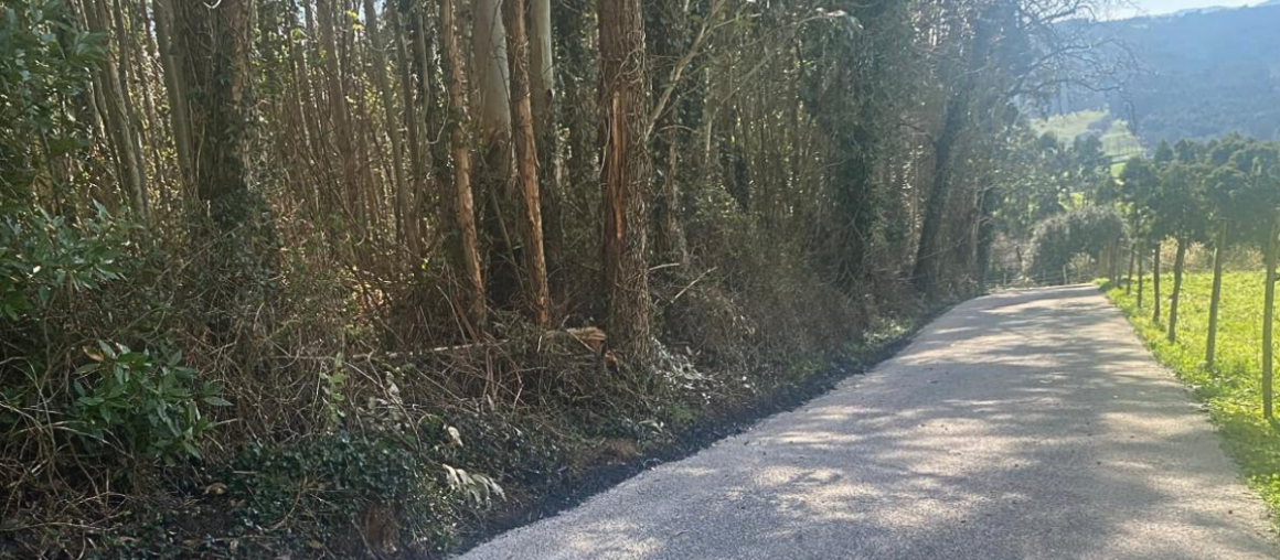 El Ayuntamiento de Bareyo finaliza las obras de mejora del Camino de Gargollo