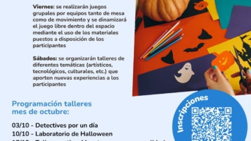 PROGRAMA INFANTIL Y JUVENIL DE OCIO PARA LOS VIERNES Y SÁBADOS