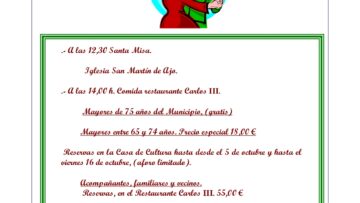 HOMENAJE A NUESTROS MAYORES.